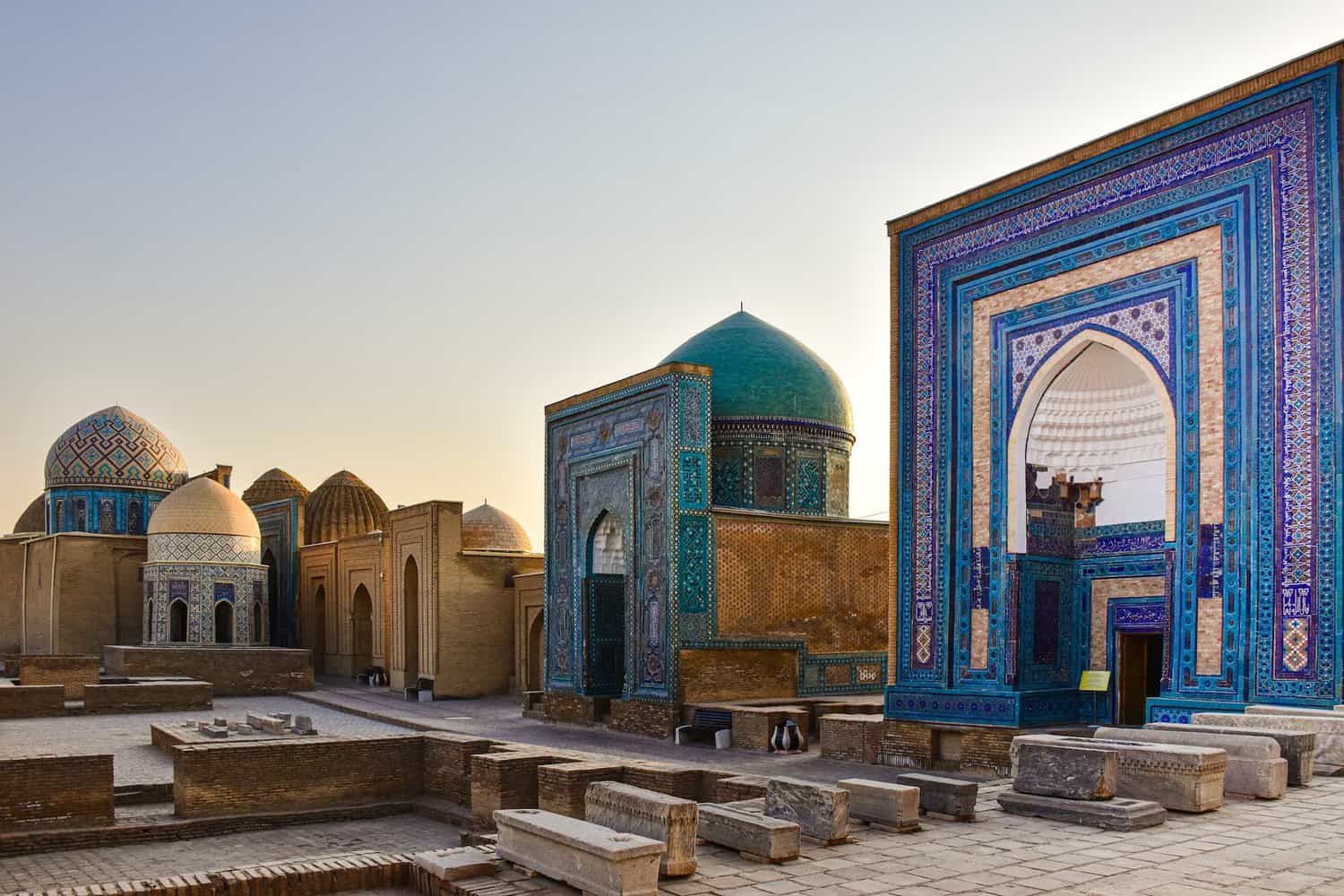 samarkand uzbekistan. best travel destinations for design lovers
