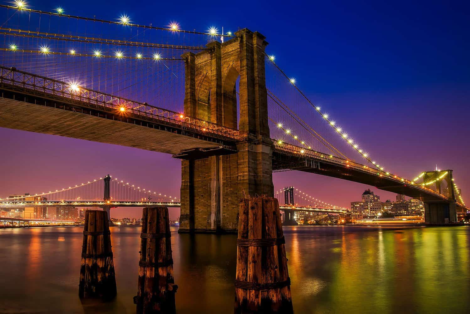 architecture bridge brooklyn bridge city. a city filled with architectural wonders and aritsts. Making new york one of the best travel destinations for design lovers