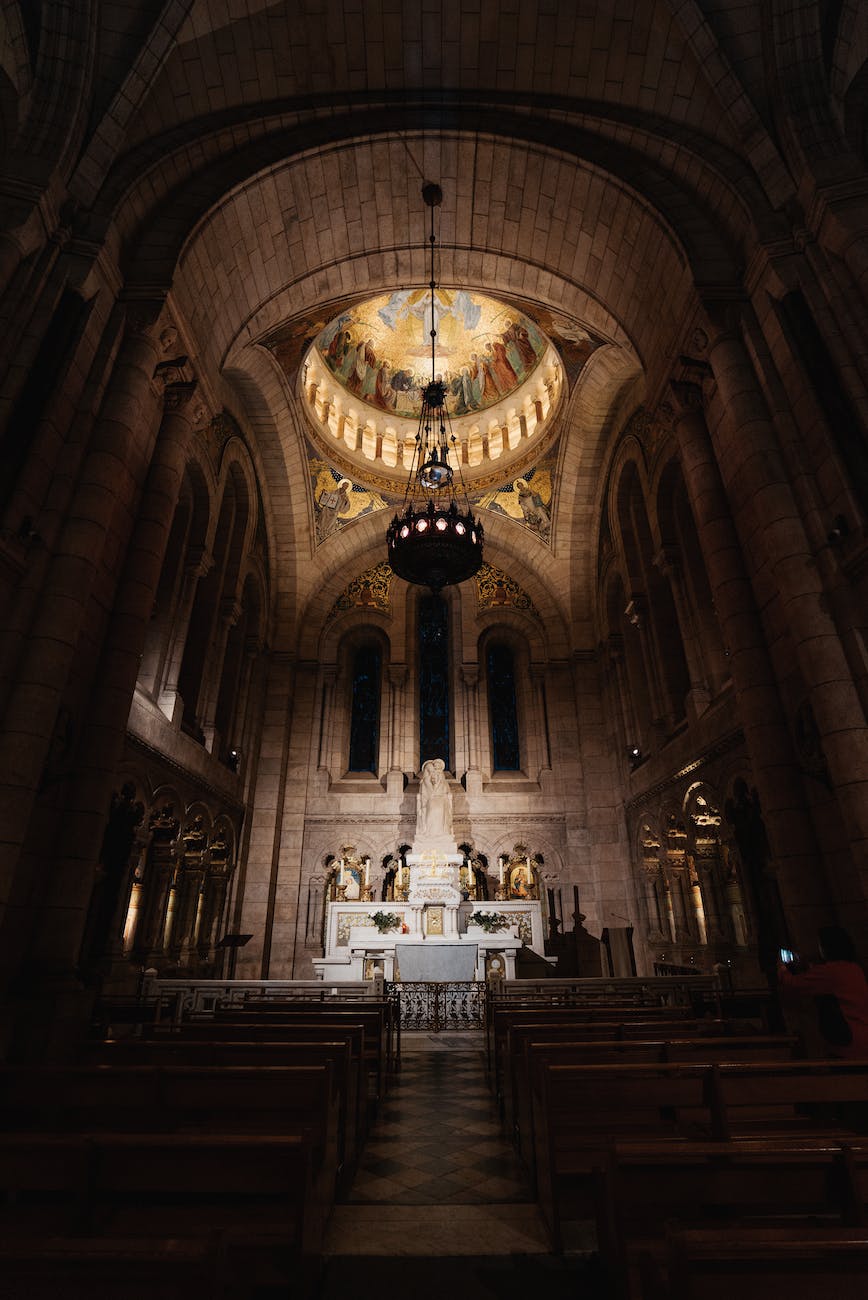 interior of the sacre coeur