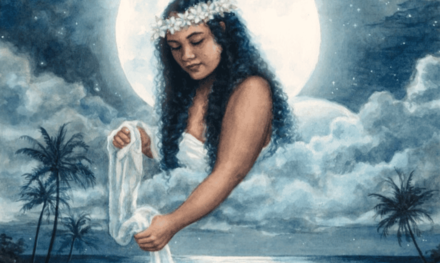 hina moon goddess maui mythology