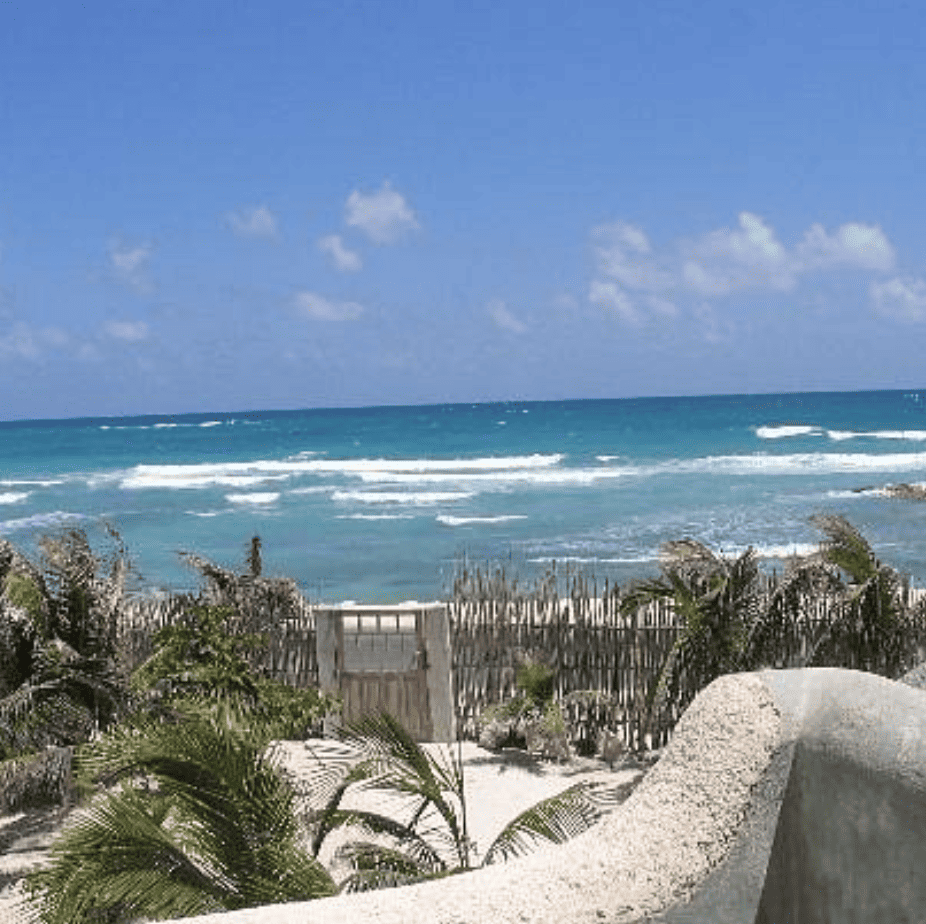 best eco-toursim places to stay in mexico, tulum beach front eco hostal